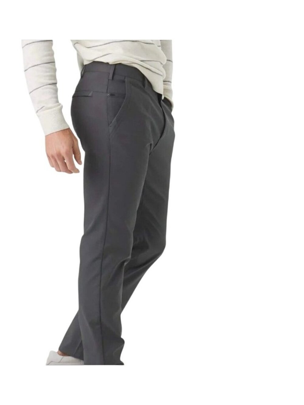 Jack Archer Mens Gray Performance Comfort Golf Travel Jetsetter Pant 36x30